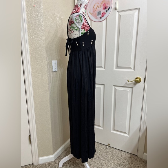 Embellished sleeveless midi dress - Picture 4 of 9